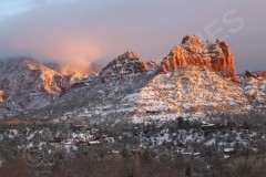 Red Rock Sunset Sedona Arizona USA